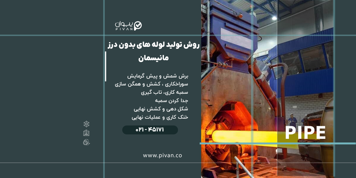 روش تولید لوله بدون درز مانیسمان